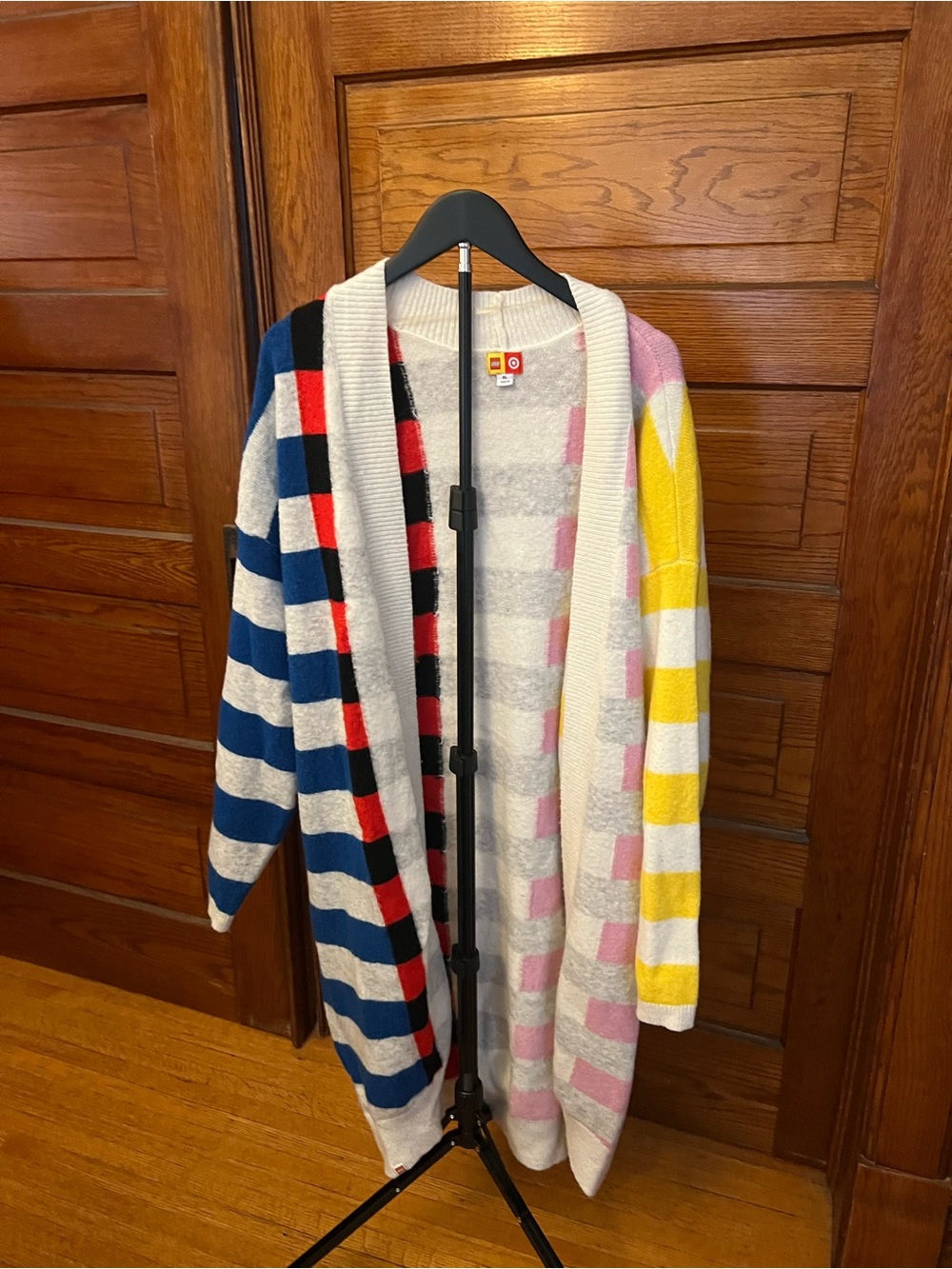 Lego Target Women’s Striped Open Long Cardigan